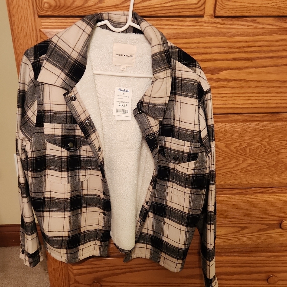 Lucky Brand Plaid Jacket
